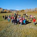 Elementary students visit the Hutchinson Ranch and Homestead as part of their regional history section.