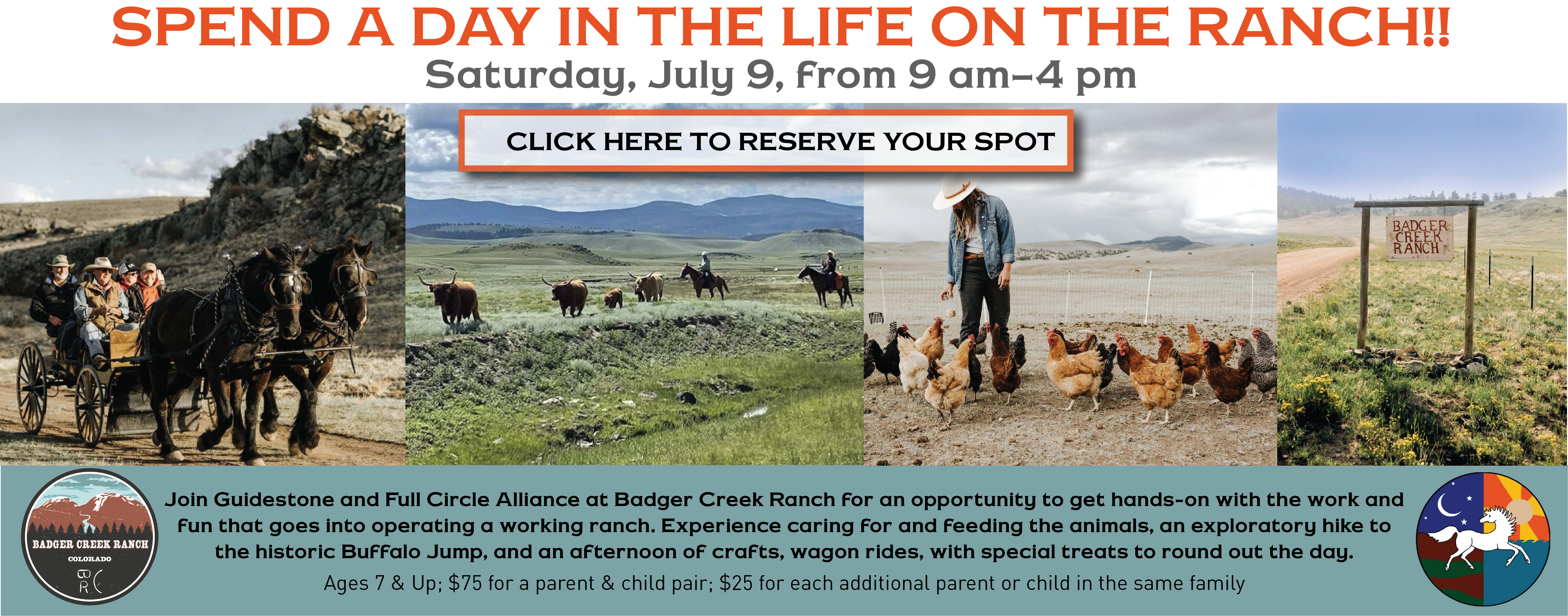 Badger Creek Family Day on the Ranch