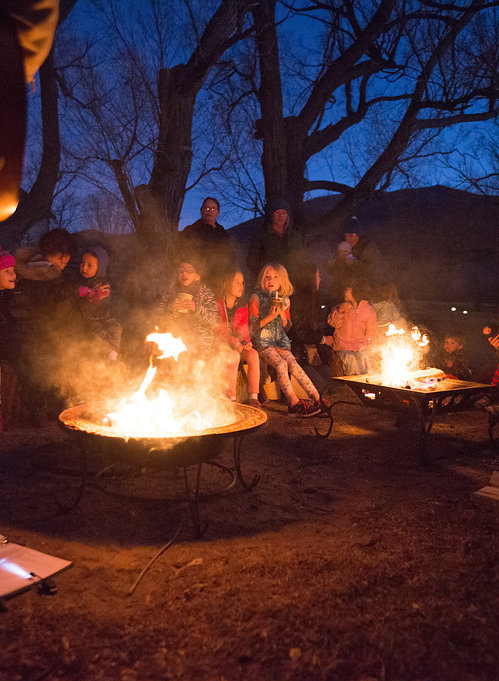 Hutchinson Homestead Holiday Bonfire